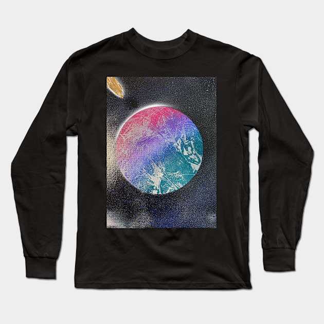 Fire in the Skies Long Sleeve T-Shirt by Always Look Up